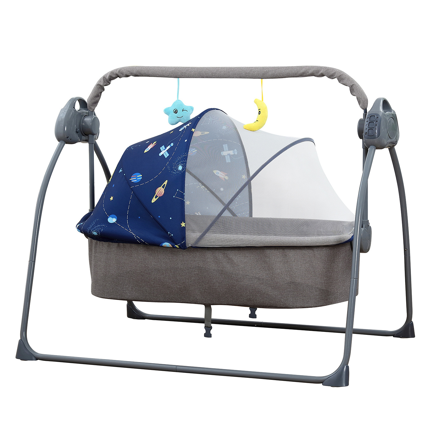 Multi Functional  electricity Baby Bed swing spot goods sway Crib  child teeter cradle rocking basket for newborn's cot