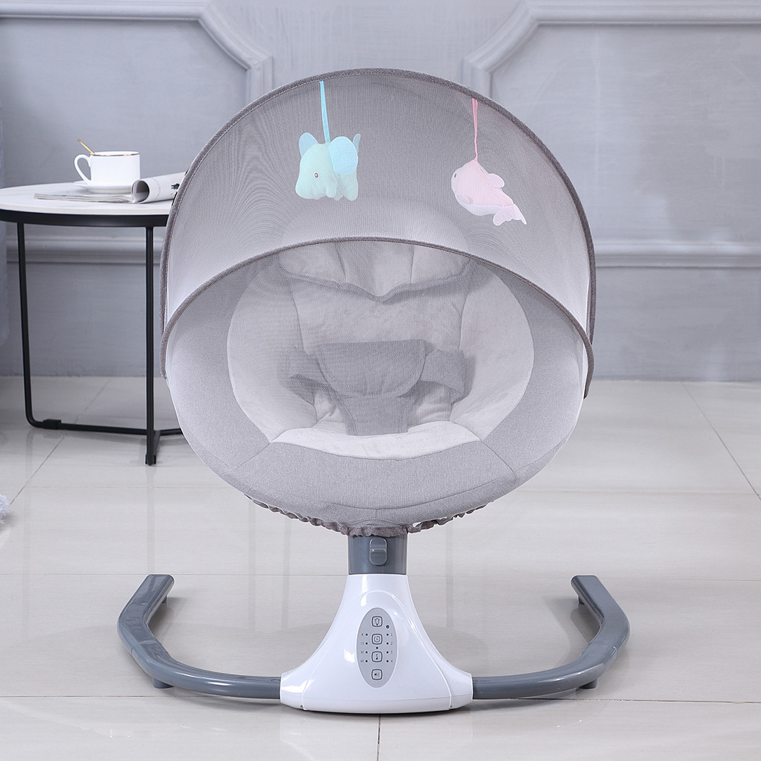 Smart Electric  baby cradle music Kids' furniture Chairs sway Crib rocking kid's basket child Baby Bed swing