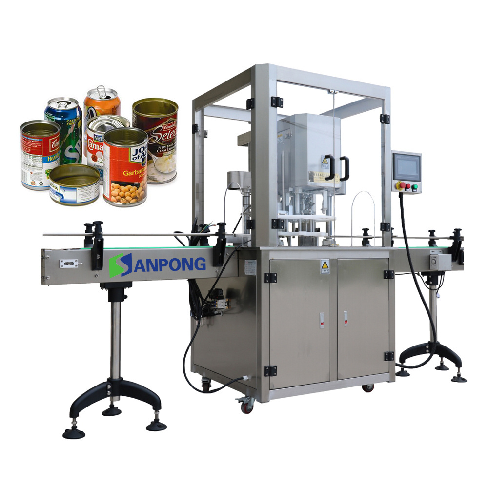 High Quality Full Automatic Tin Can Sealing Machine Can Seamer Metal Tin Can Seaming Machine