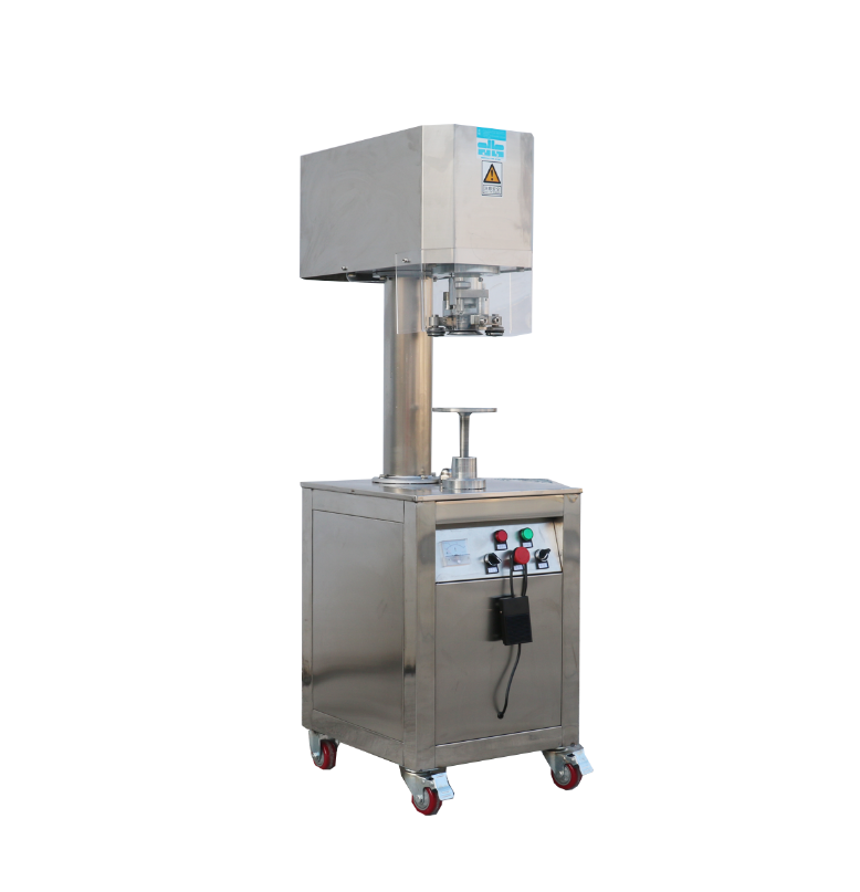 Semi-Autometic Can Sealer Manual Plastic Bottle Sealing Machine Aluminum Tin Can Seamer Automatic Can Sealing Machine