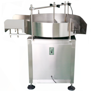 China Low Price Automatic Bottle Unscrambler Machine Round Rotary Turntable for Bottle Sorting Table Filling Line