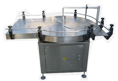 China Low Price Automatic Bottle Unscrambler Machine Round Rotary Turntable for Bottle Sorting Table Filling Line