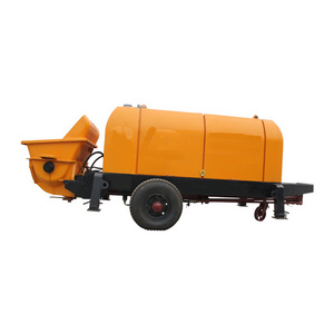 Trailer Type Concrete Pump With Capacity Of 80m3/h Concrete trailer pump