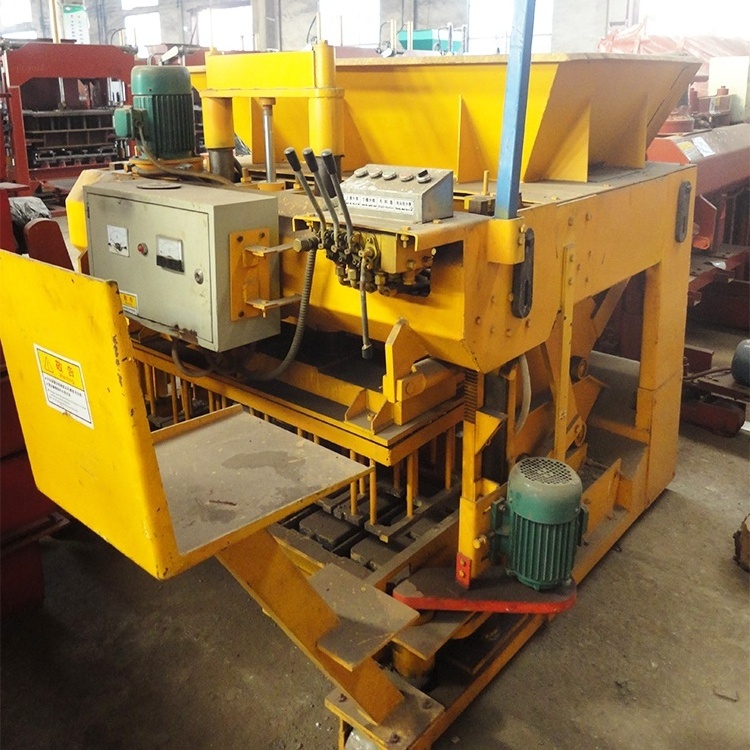 JMQ-6A Building Simple Mobile Cement Block Making Machine