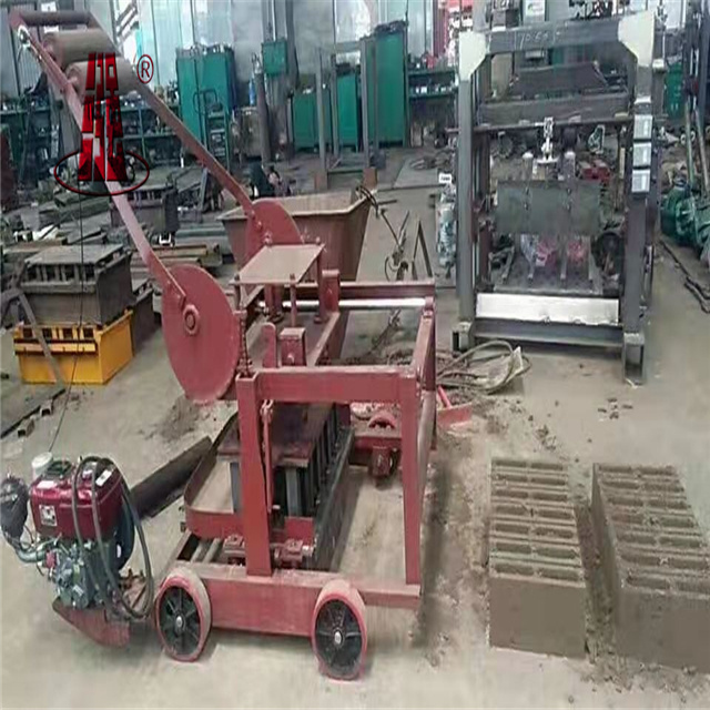 Mobile save labour interlocking making machine Brick Machinery Paver road construction building blocks machinery