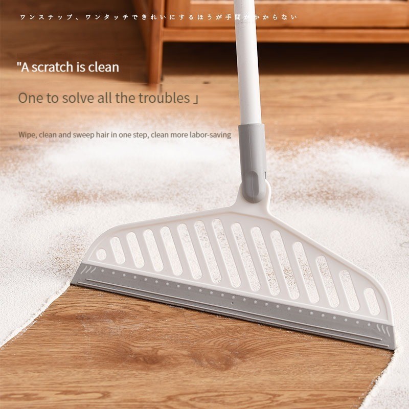 Factory Wholesale Household Magic Broom Glass Window Water Scraper Bathroom Broom Retractable Magic Raclette Brooms