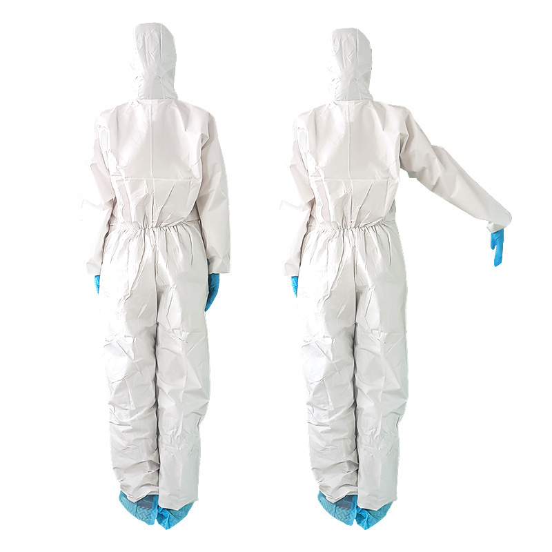 3Q Overall Type4B/5/6  factory wholesale non woven Safety Disposable Medical Protective Clothes coverall