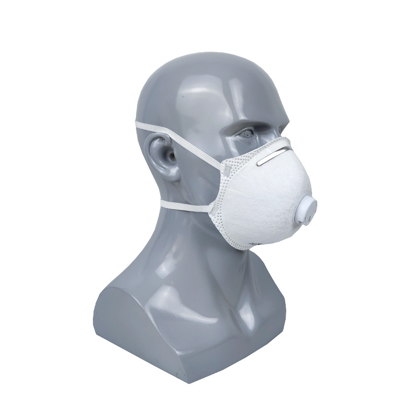 Wholesale NIOSH N95mask 3D Cup Disposable Particulate Filter Anti Dust Safty Facemask N95 Mask With Exhalation Valve