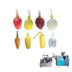 ice lolly/toy jelly tube /ice lolly soft bottle ice pop plastic tube making machine, mango shape blowing molding machine price