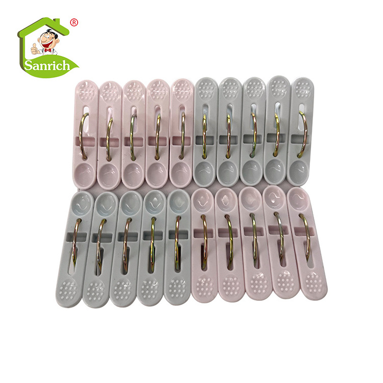 Plastic Clothespins Mini ClothesLine Rope Clips Socks Clip Laundry Clothes pin Clothes Pegs