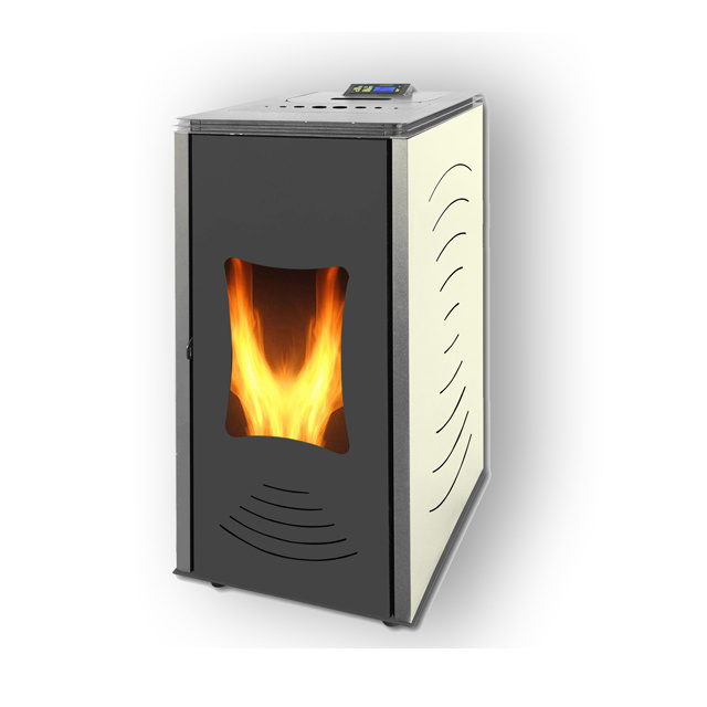 China wholesale 24KW italian pellet boiler stove ,hydro cycle pellet stove with boiler,Wood biomass pellet boiler