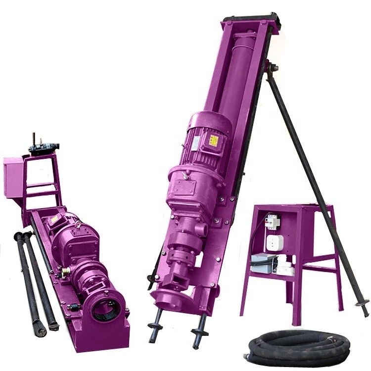 Horizontal Borehole Drilling Rig Mining Equipment Portable Electric DTH Drilling Rig