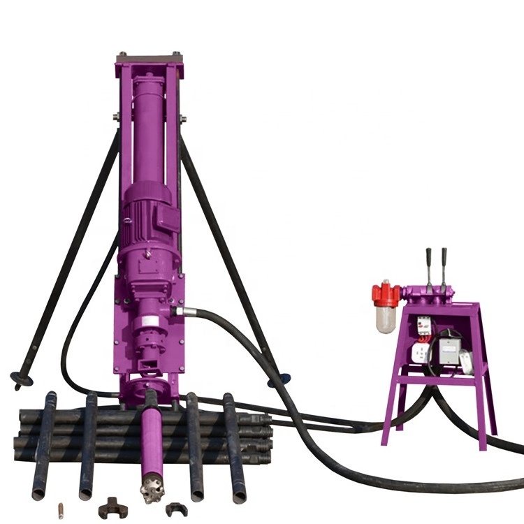 Horizontal Borehole Drilling Rig Mining Equipment Portable Electric DTH Drilling Rig