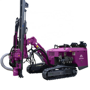 Pile Driver hydraulic hammer Ground construction vibratory screw pile drilling machine