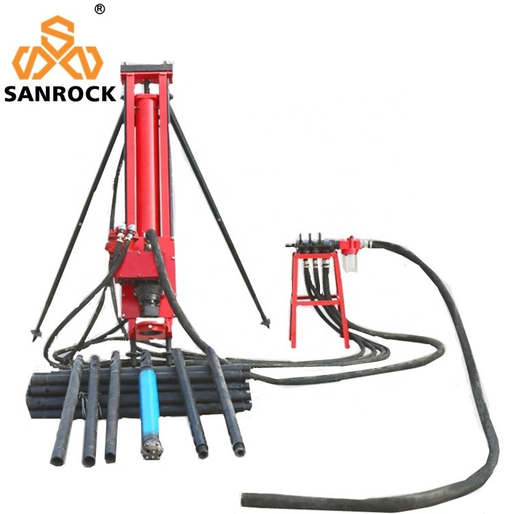 Portable Drilling Machine Mining Hydraulic Borehole Pneumatic Small DTH Drilling Rig