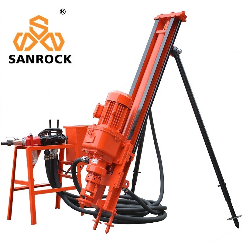 Portable Drilling Machine Mining Hydraulic Borehole Pneumatic Small DTH Drilling Rig