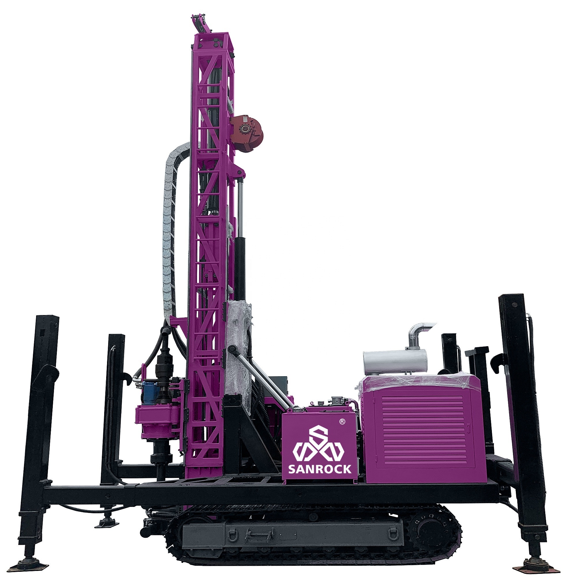 RC Sampling Drilling Rig Hydraulic Exploration Drilling Machine Reverse Circulation Drill Rig