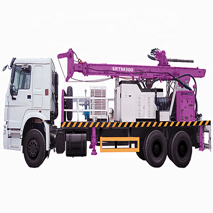 Truck mounted water well drilling rig deep 300meter hydraulic water well drilling rig machine