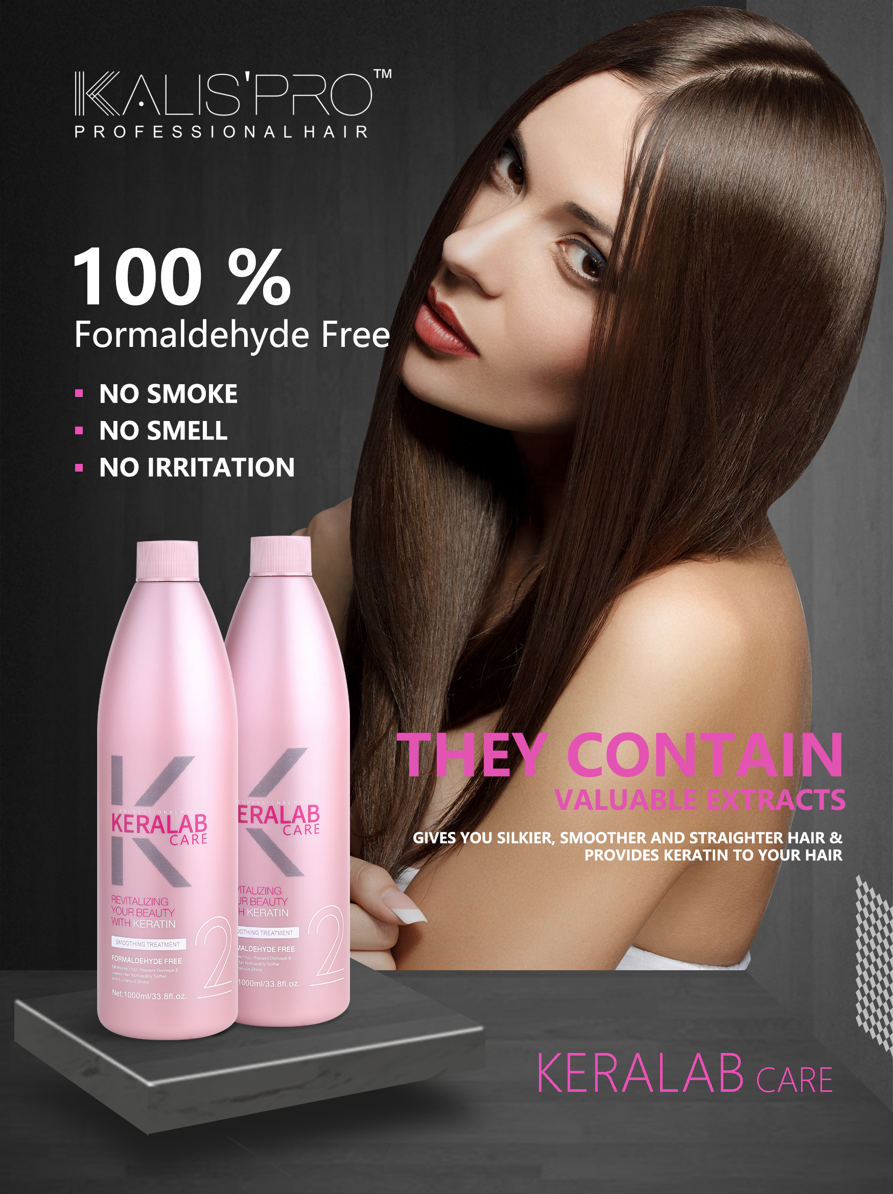 Professional Brazilian Bio Keratin and Collagen Smoothing Straightening Japanese Keratin Hair Care Treatment Hot 1000ml