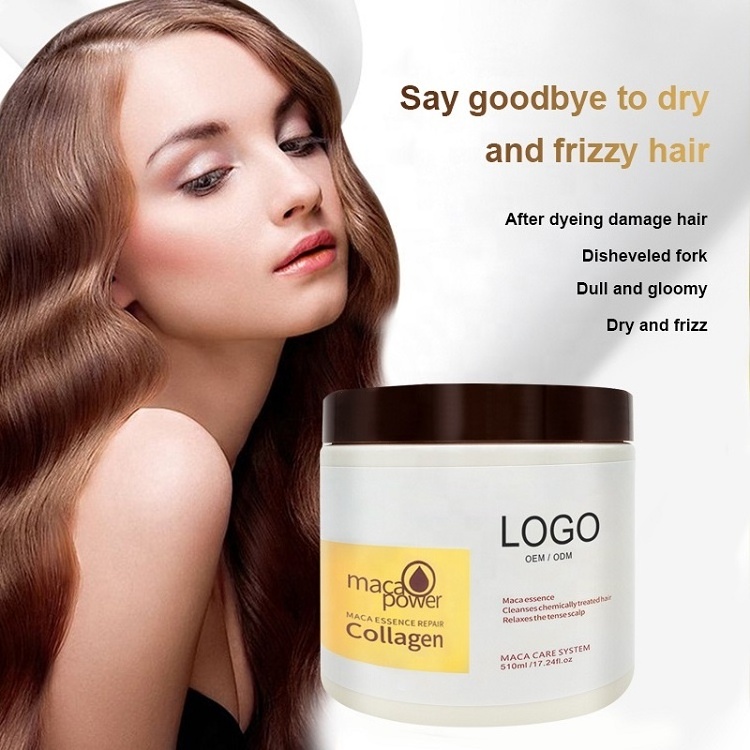 Professional Salon Use Chinese Keratin Collagen Treatment Nourishing Color Damage Hair Mask