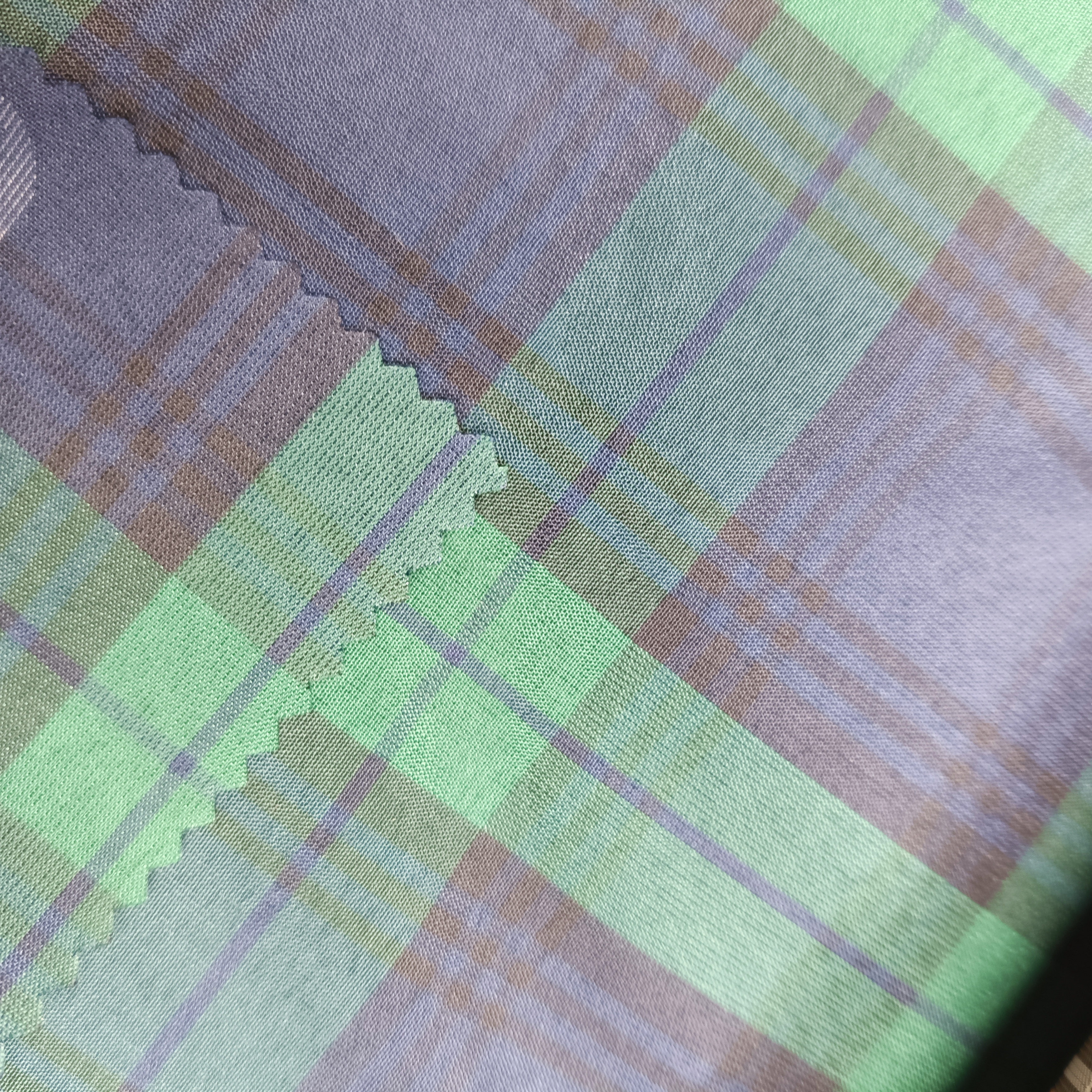 Great Quality Chinese products stock tartan plaid yarn dyed polyester fabric