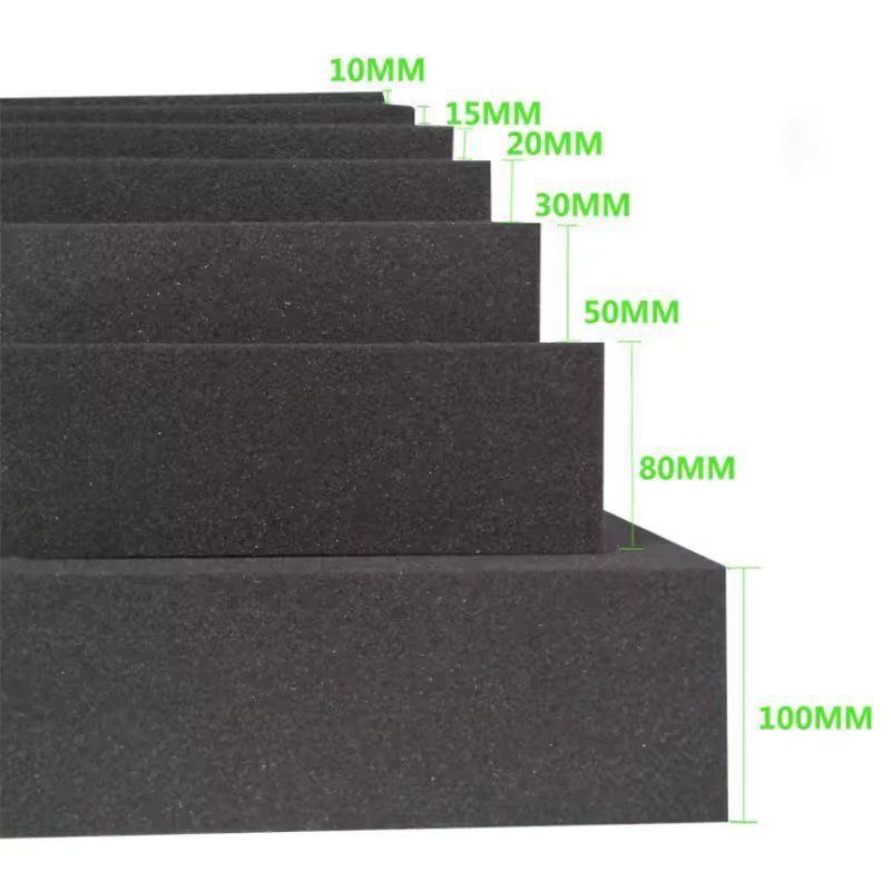 High density closed cell poron eva cotton foam sheet for mechanical keyboard packing eva case material