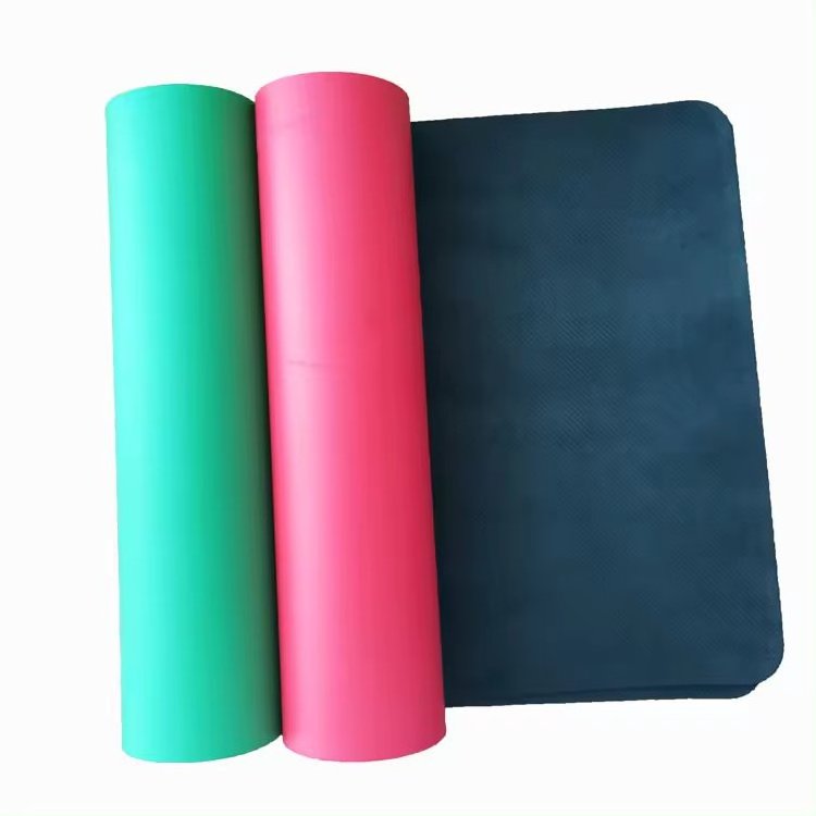 factory wholesale custom print eco high density anti slip workout yoga pads balance board yoga mat kneeling pad