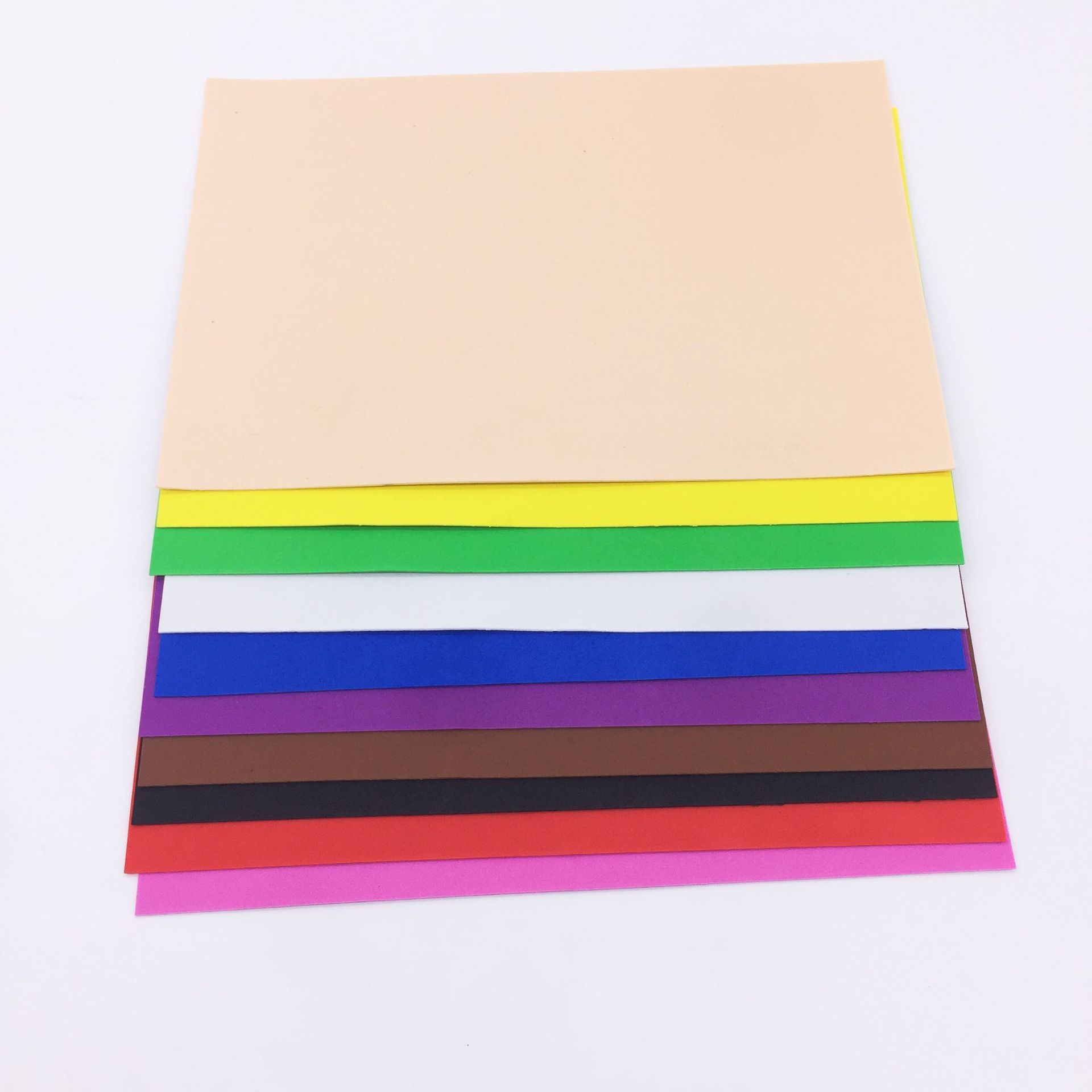 Black White Colorful EVA Foam sheet for brush head sheet packing inserts outsole insole shoes