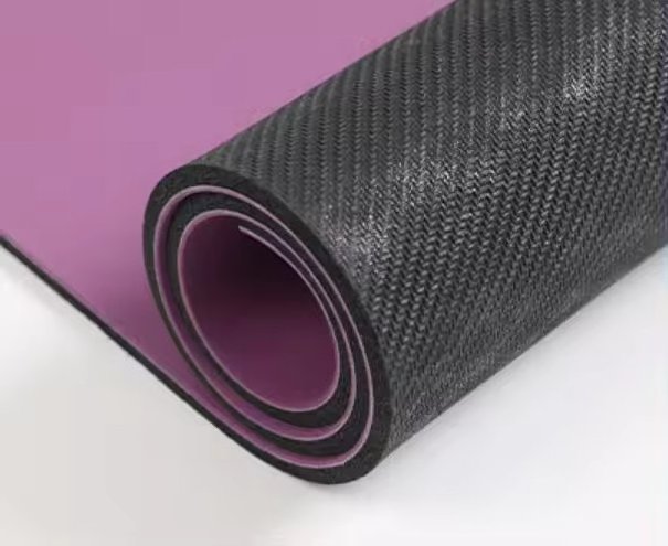 Non Slip High Quality Matt Rubber PU Yoga Mat for Knee and Elbows Protection While Doing Yoga and Floor Exercises