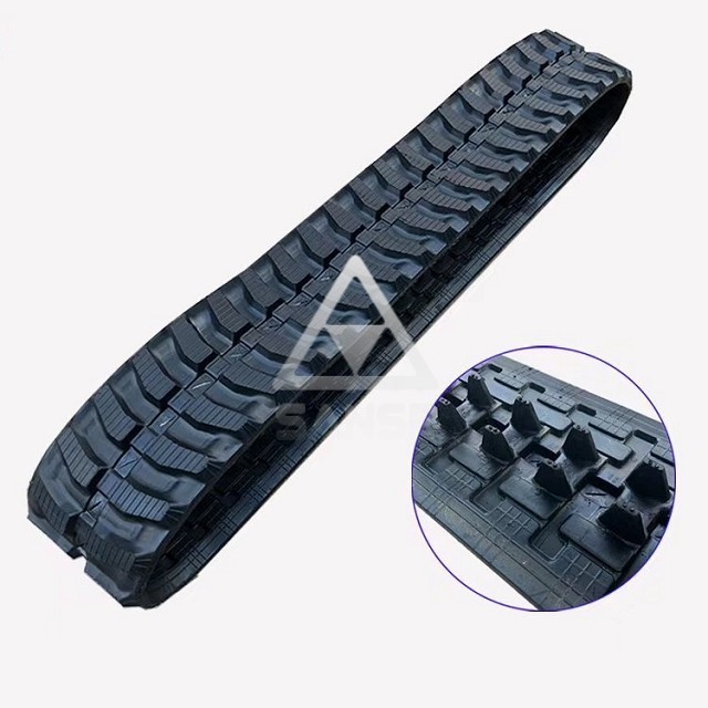 Factory custom small rubber track also have snow blower rubber tracks vehicle