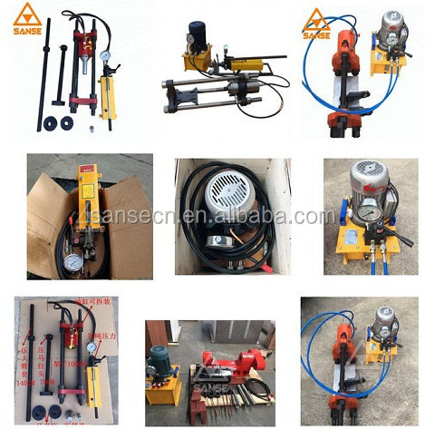 100/150/200 Ton Hydraulic Track Link Pin Portable Press Link Machine Chain Link or Bushing Remove and Install Tools