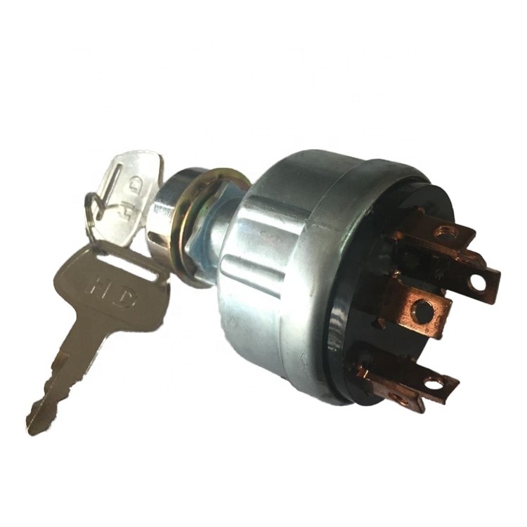 DH220-5 DH220-7 R200 HD700 HD820 ignition starter key switch 21E610430 2549-1153B 301419-00106 719-10305001