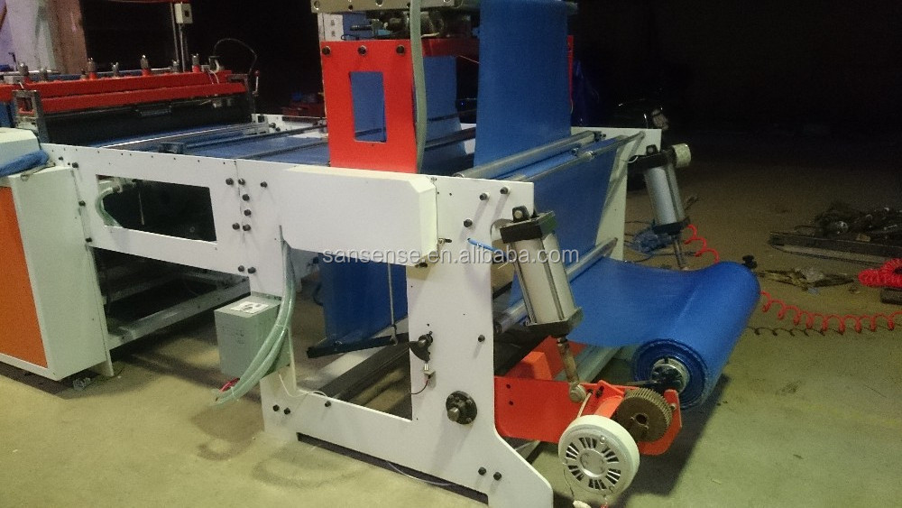 rubbish bag poly bag making machine