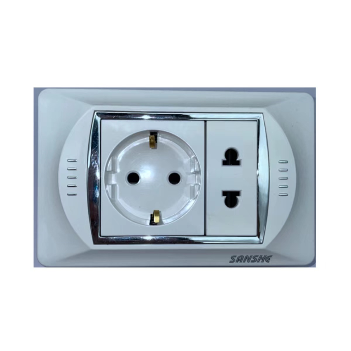 Europe Manufacturers High quality Electric wall switch socket german schuko type recessed Russian socket