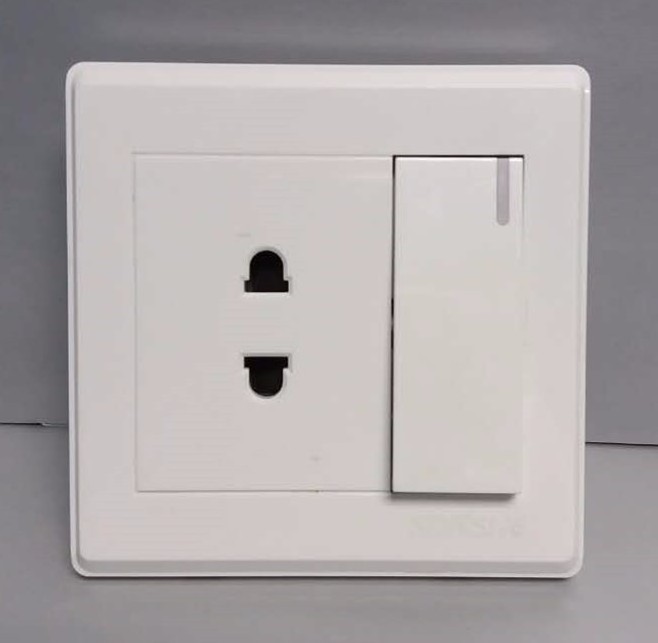 SANSHE Electric Switch Socket 86 Type 118 Type Bangladesh Myanmar Cambodia 2 Pin Universal Wall Socket