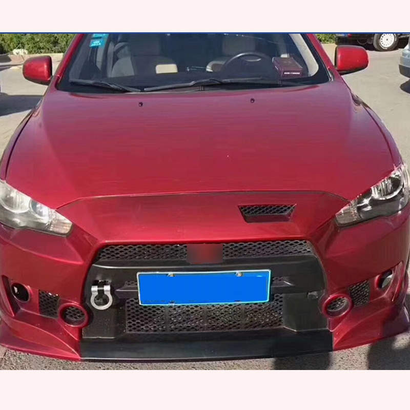 Suitable for mitsubishi lancer-ex  FQ large encirclement Wingshen modified bumper Combat version front bumper rear bumper side