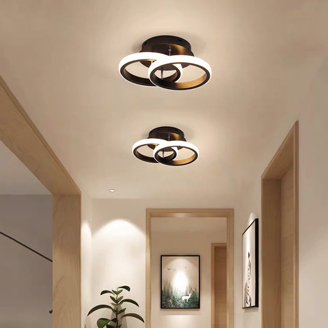 zhongshan nordic pop modern acrylic bathroom hall smart led ip44 ceiling light fixture pendant modern led ceiling light