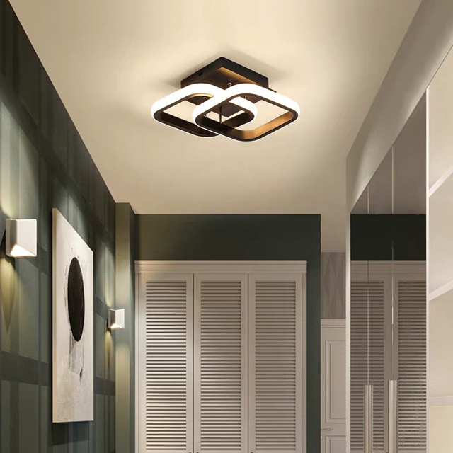 zhongshan nordic pop modern acrylic bathroom hall smart led ip44 ceiling light fixture pendant modern led ceiling light