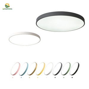 Triproof Ultra Thin Home Office Indoor Lighting Round Shape Modern Interior Decoration Lamp Led Ceiling Light