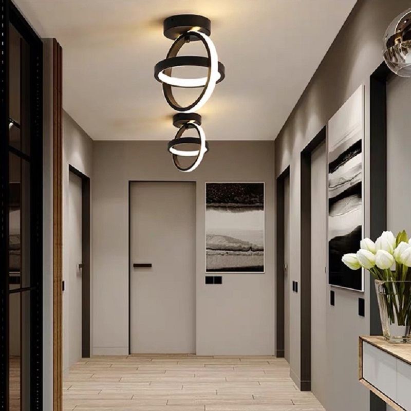 Creative LED Celling Light for Living Room Bedroom Interior Aisle Ceiling Lighting Fixture for Corridor Balcony Home