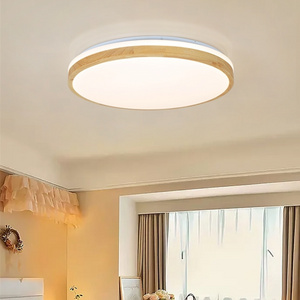 Modern Flush Mount Fixtures Wooden Ceiling Light House Black Led Lighting Ceiling Recessed Bedroom Wood Led Ceiling Lights