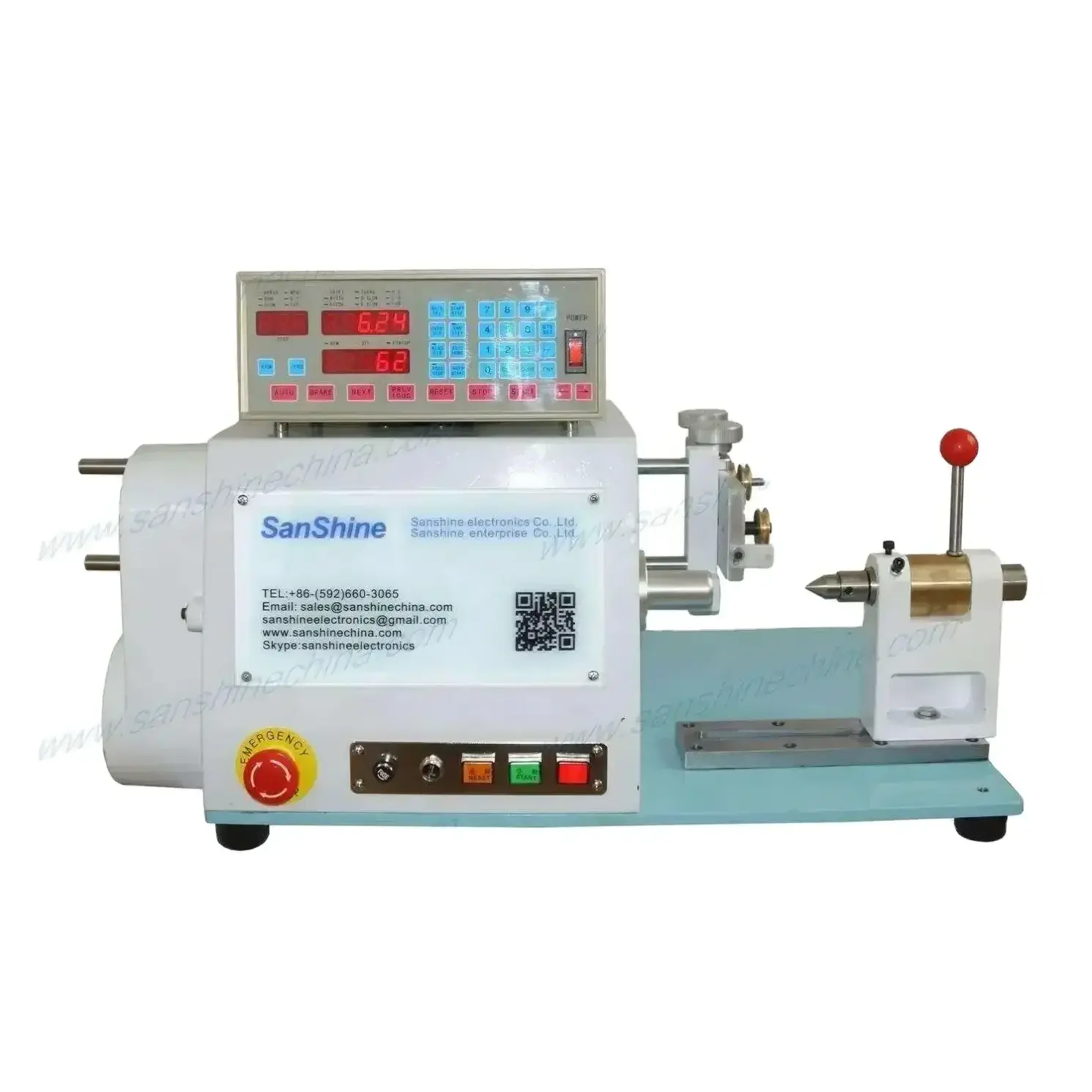 SANSHINE precise programmable automatic electric submersible motor stator winding machinery