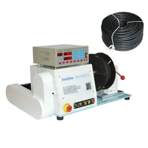 Top grade quality Cable Rewinding Machine Coil Spooling Machine Manual Electric Lift PE Coil Winding Machine