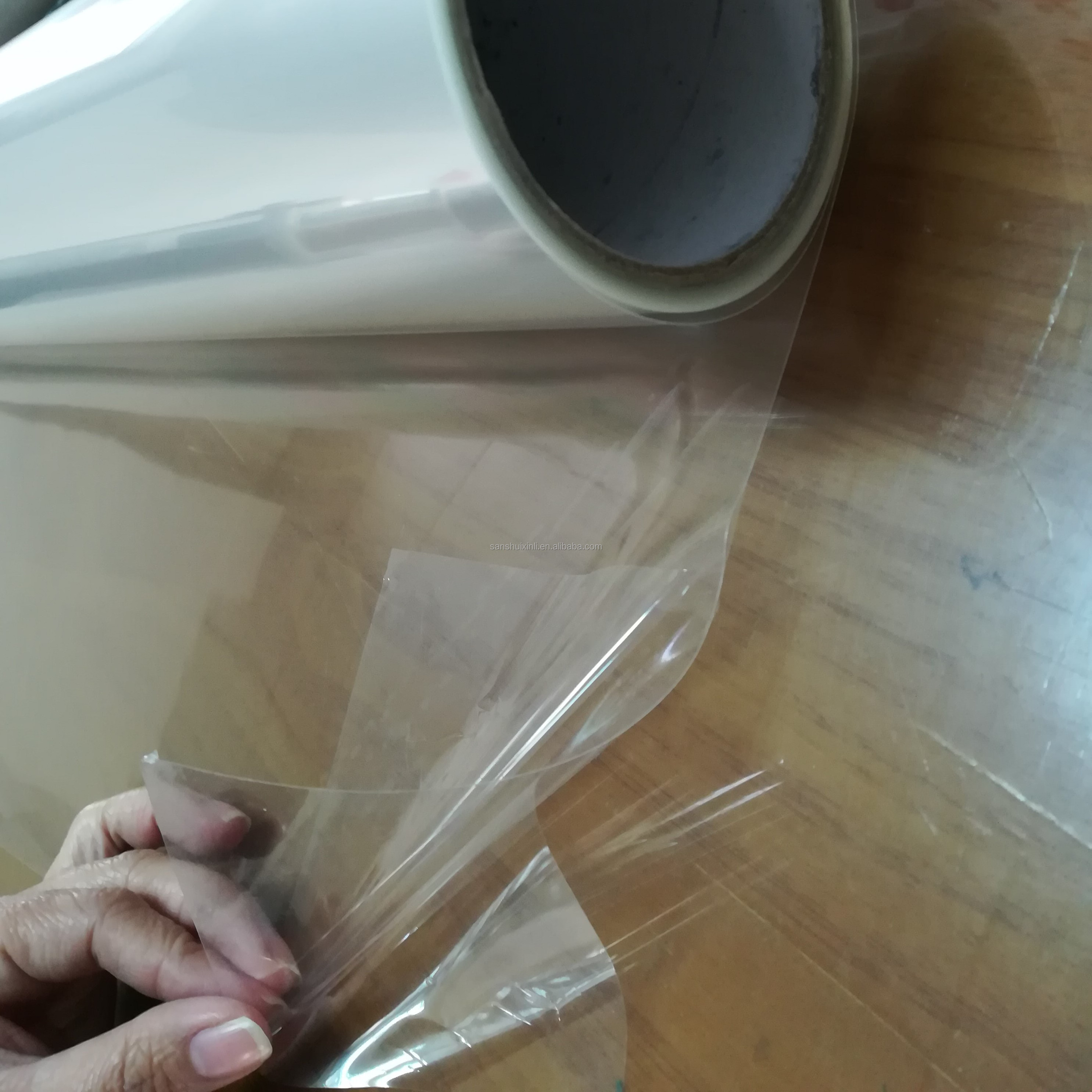 L&B Transparent Double Side Adhesive laminating Film Mounting tape For Glass Sign Acrylic Photo 3D design