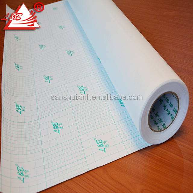 Hot Sell Embossing PVC Film, Cross Texture Cold Lamination Film For Photo Decoration