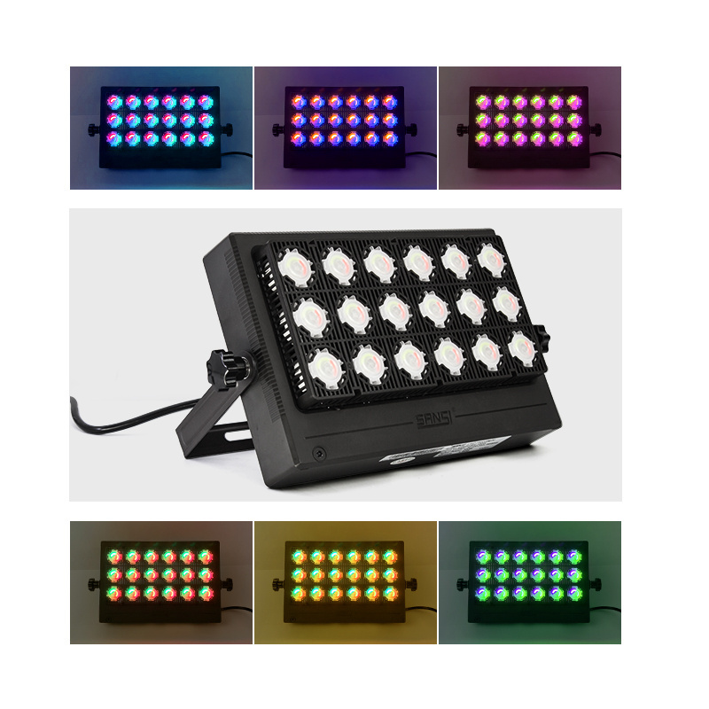 Holiday Color Changing RGB Remote Control Outdoor Indoor Housing Yard  LED  Floodlight  50 watt LED Flood Light