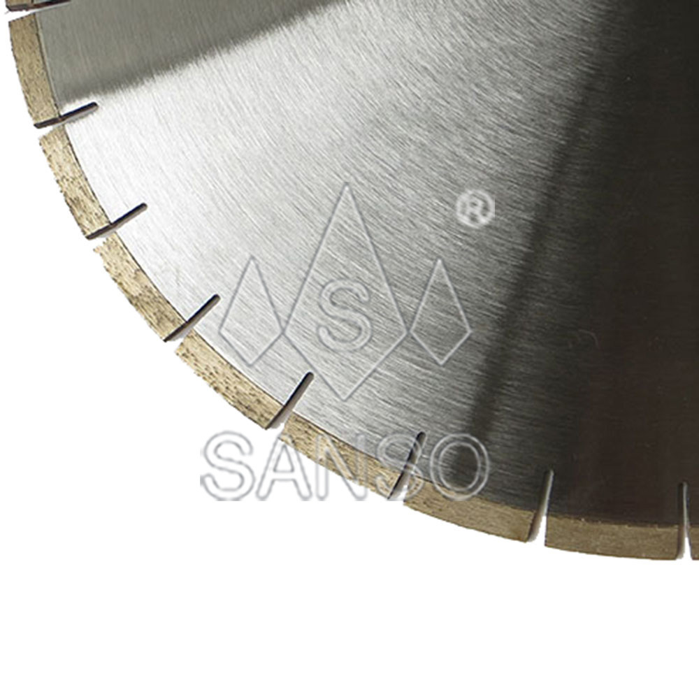 350mm Fan Shaped Diamond Cutting Disc Segmented Marble Diamond Saw Blade For Marble Limestone Cutting