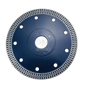 SANSO 125mm Fish Scale  Diamond Small Cutting Disc Circular Saw Blade For Ceramic Tile