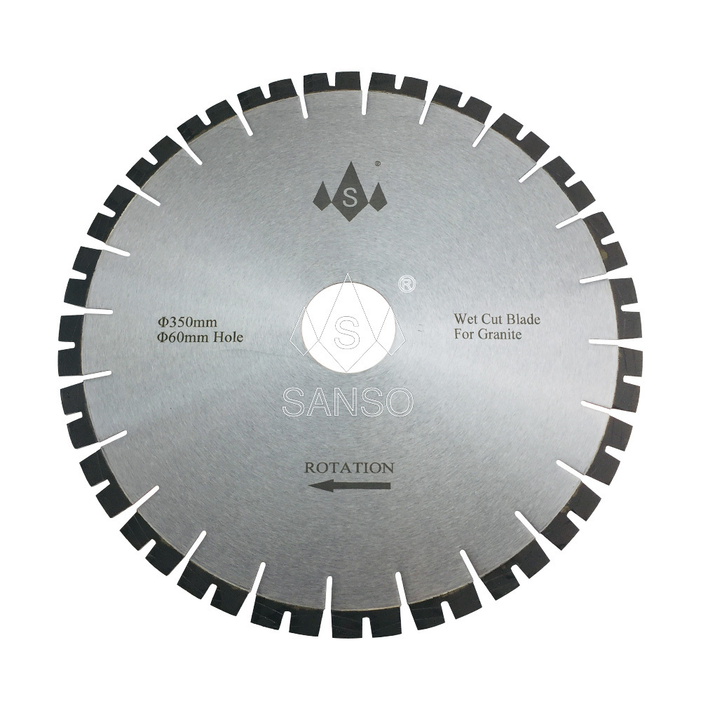 14 Inch flush cutting High frequency blade granite diamond saw blade OEM