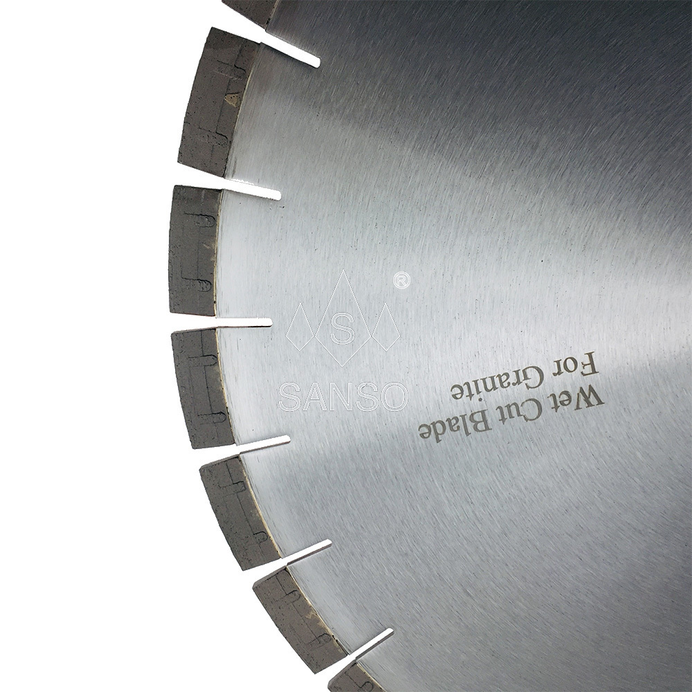 High Sharpness Flat shape Silent Core Diamond Saw Cutting Blades Diamond Circular Blades for Granite